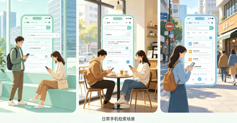 广州普通人日常手机使用场景拆解：GEO 与 AI 优化如何改变信息检索体验
