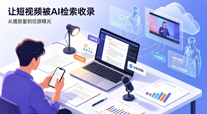 广州短视频创作者新必修课：吃透 GEO 优化，让抖音内容被豆包、DeepSeek、元宝智能体收录